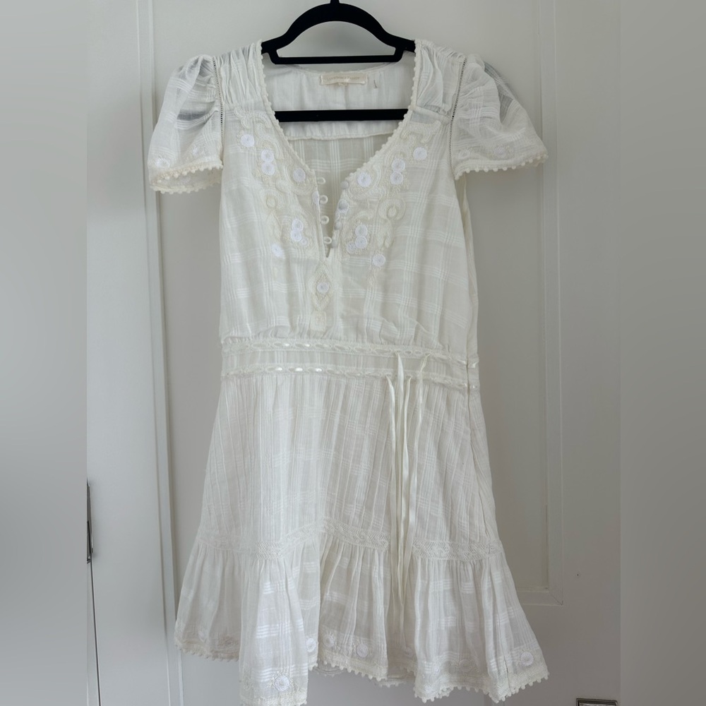 Loveshackfancy mini sundress white 2